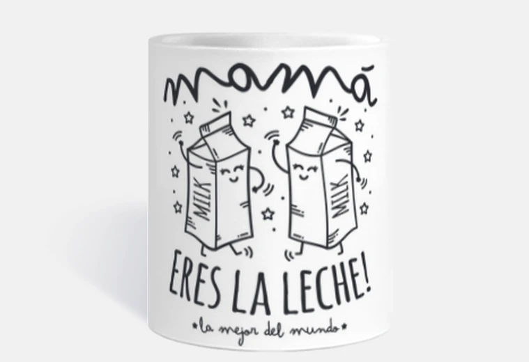 Taza Mamá eres la leche