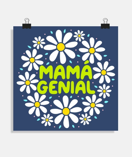 Póster Mamá genial
