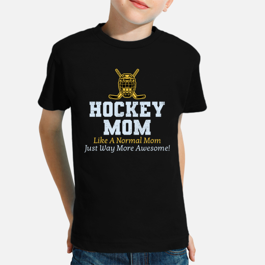 mamá de hockey sobre hielo deportes de 
