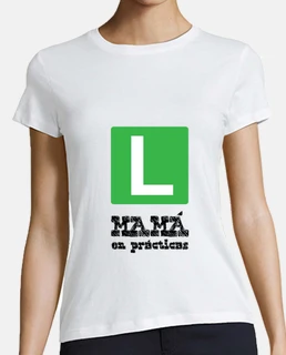 Mamá en prácticas (letras blancas)