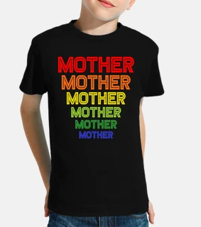 mamá escribe en arcoiris lgbt queer