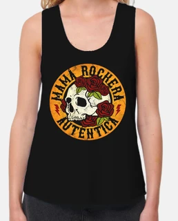 Camiseta rock mujer hot sale