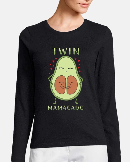 Tee-shirt mamacado jumeau