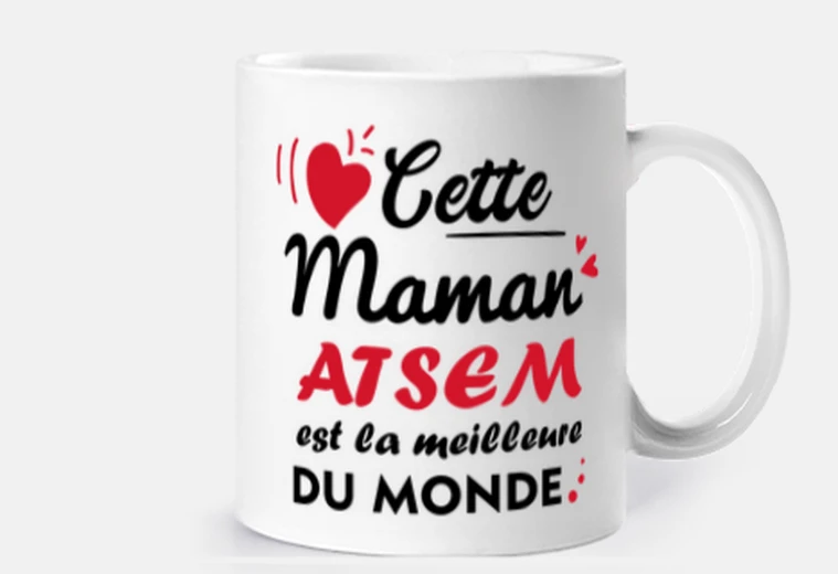 Maman ATSEM meilleure du monde