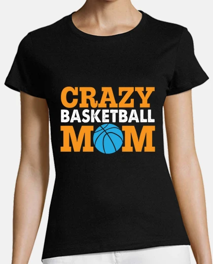 Tee-shirt maman de basket-ball fou