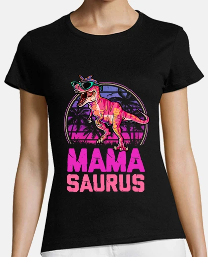 Tee-shirt maman saurus fête des mères cadeau mamasaurus fête des mères