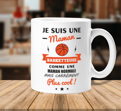 Maman basket cadeau basketball