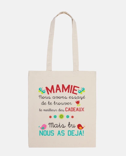 Sac Mamie, meilleure des cadeaux, cadeau hu