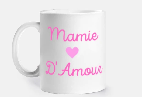 Mamie d amour MUGS