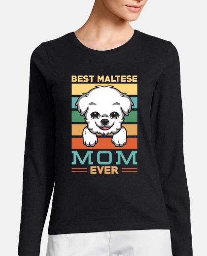 T-shirt mamma cane maltese