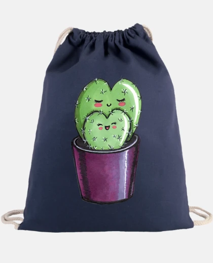 Borsa mamma cuore cactus