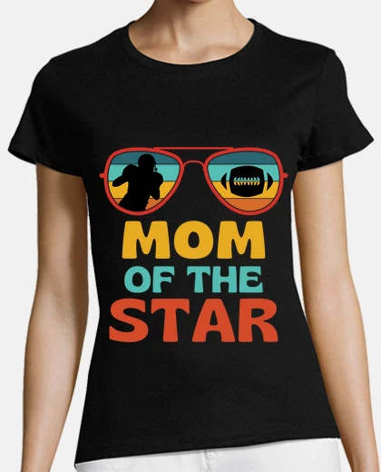 T-shirt mamma del calcio mamme del football ame