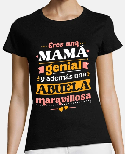 T-shirt mamma fantastica los meravigliosa