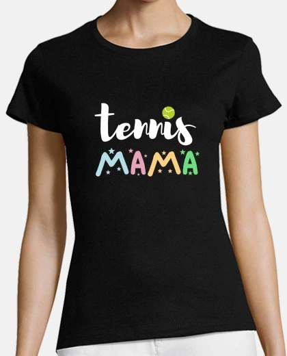 T-shirt mamma tennista