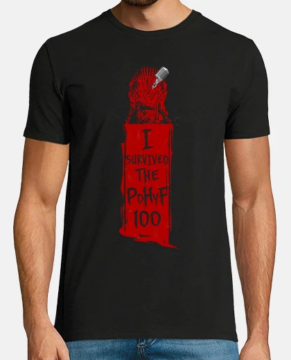 Tee-shirt man i survécu pdhyf100