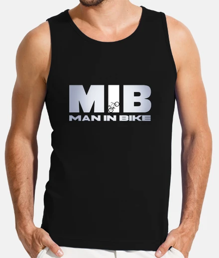Tee-shirt MAN IN BIKE - Jeux de Mots