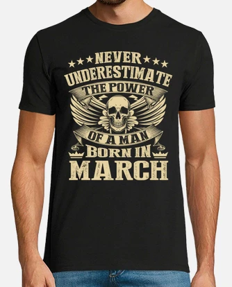 Playera de cumpleaños marzo hotsell