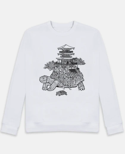Hoodie Man, sweatshirt, white