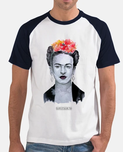 T-shirt man t-shirt frida khalo