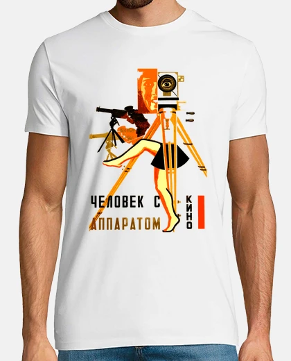 Camiseta Man With A Movie Camera