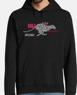man black hoodie