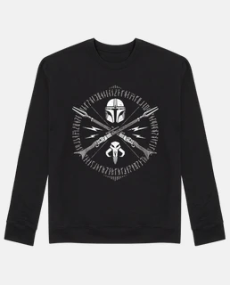 Man, sweatshirt, black