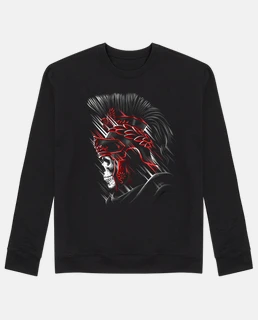 Man, sweatshirt, black