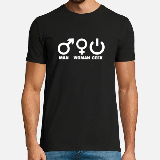 man woman geek