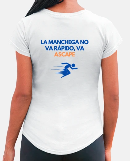 T-shirt manchega ascape blue
