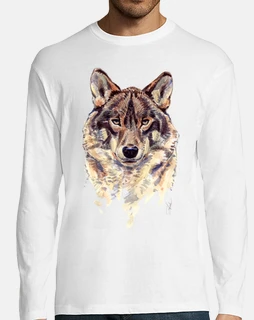 manches longues  homme  loup