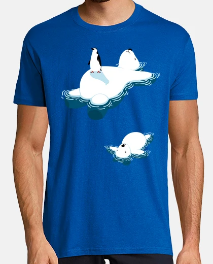 Tee-shirt manchot ours polaire