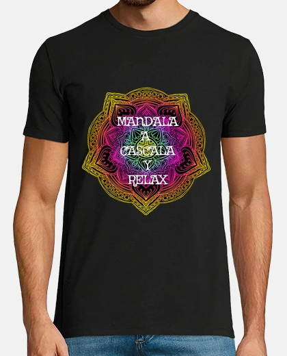 T-shirt mandala a cascala e relax