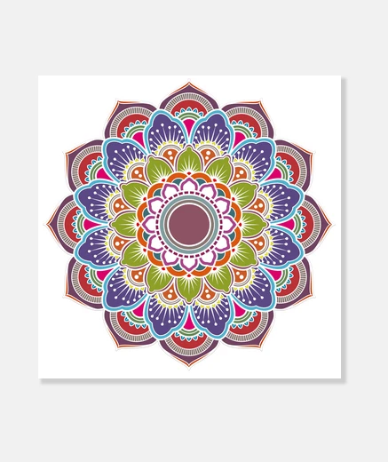 Wall mandala canvas 06