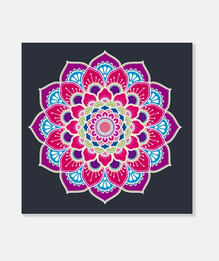 Wall mandala canvas 07