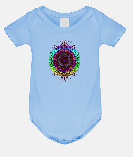 Kids mandala-footprints and bats