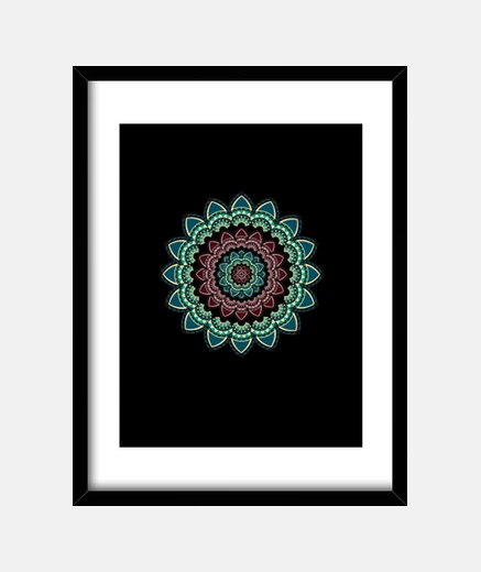 Framed mandala i