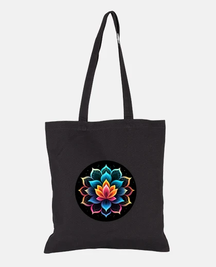MANDALA LOTUS 01 TOTE BAG