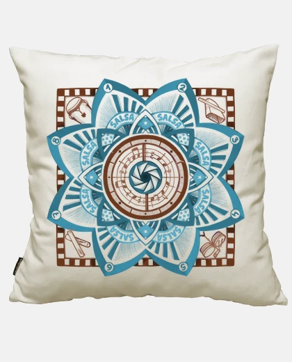 Funda Mandala Salsa Color