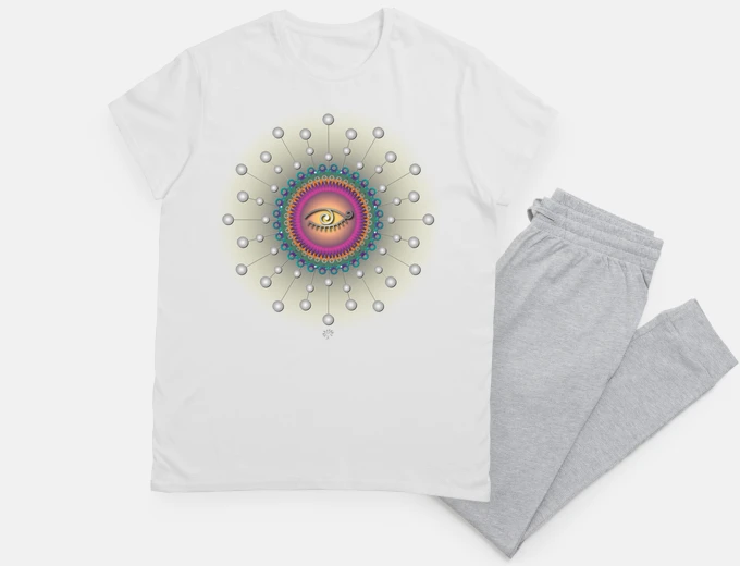 Pijama mandala tercer ojo
