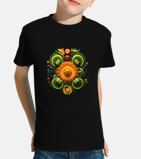 mandala di frutta verdura vegana