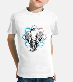 Mandala tree elephant