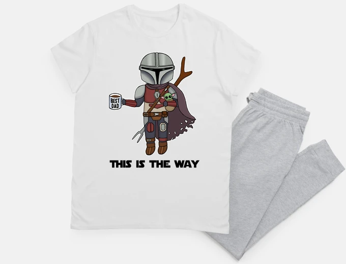 Pajama mandalorian best dad