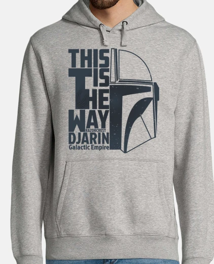 Sudadera MANDALORIAN Declaración Blue