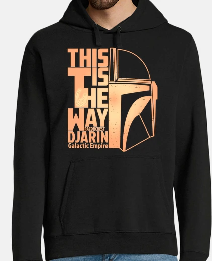 Sudadera MANDALORIAN Declaración Orange