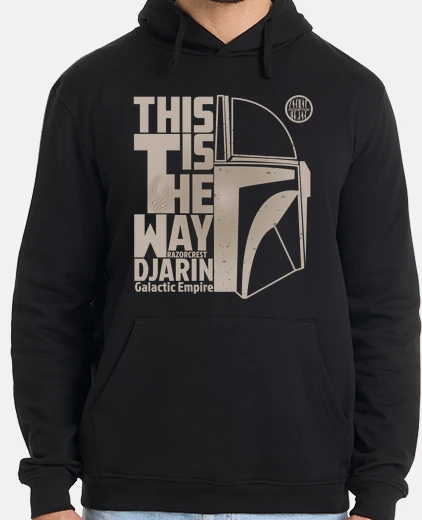 Sudadera Mandalorian Redemption Sepia