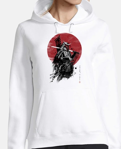 Hoodie mandalorian samurai