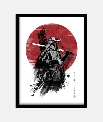 Cuadro Mandalorian Samurai