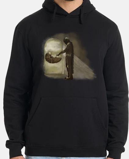 Sudadera Mandaloriano color, sudadera hombre