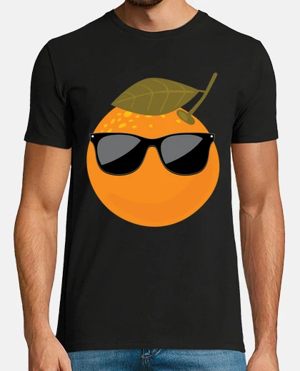 Tee-shirt mandarine fraîche