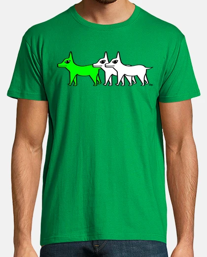 T-shirt mandria - verde cane